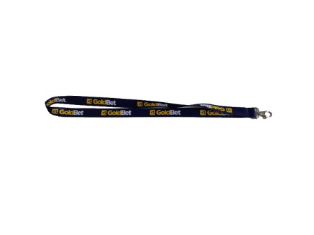 Tracolla (lanyard) promozionale personalizzata GoldBet